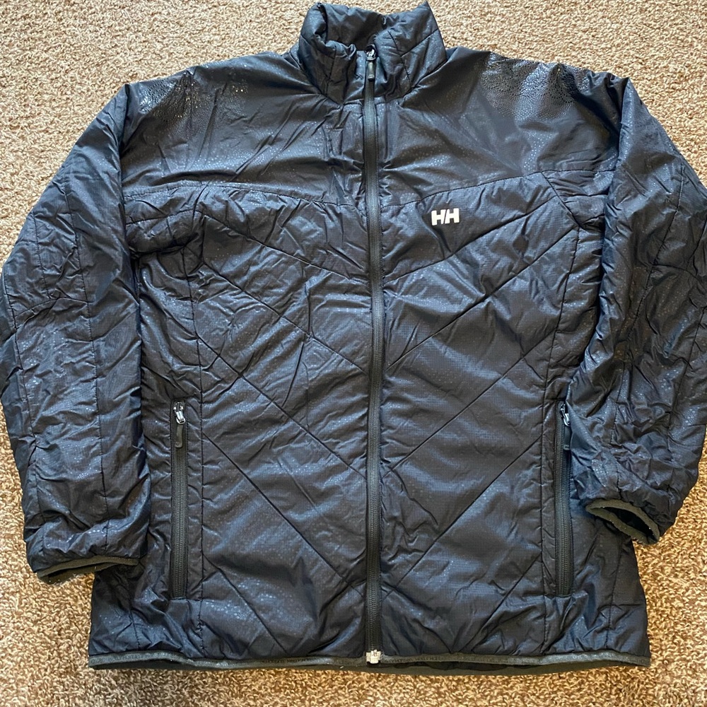 Helly Hansen Black Quilted Puffer Jacket